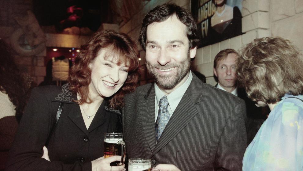 Zlata Adamovská a Radek John, 1995