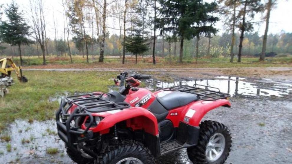 Čtyřkolka Yamaha YFM660FWA Grizzly, r. v. 2008