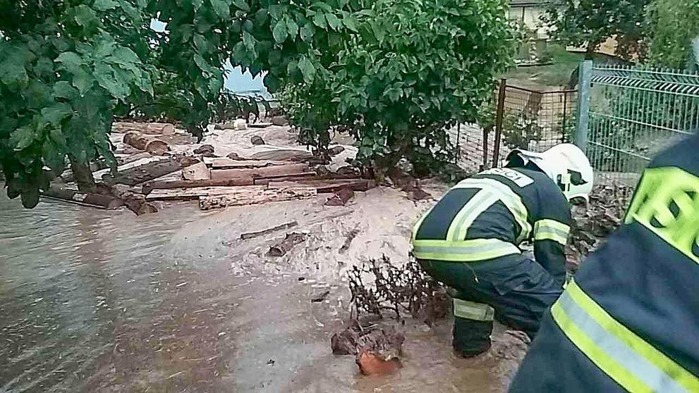 Následky bouřek a přívalových dešťů na Blanensku - 2