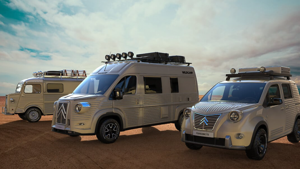 Citroëny v retro stylu karosárny Caselani