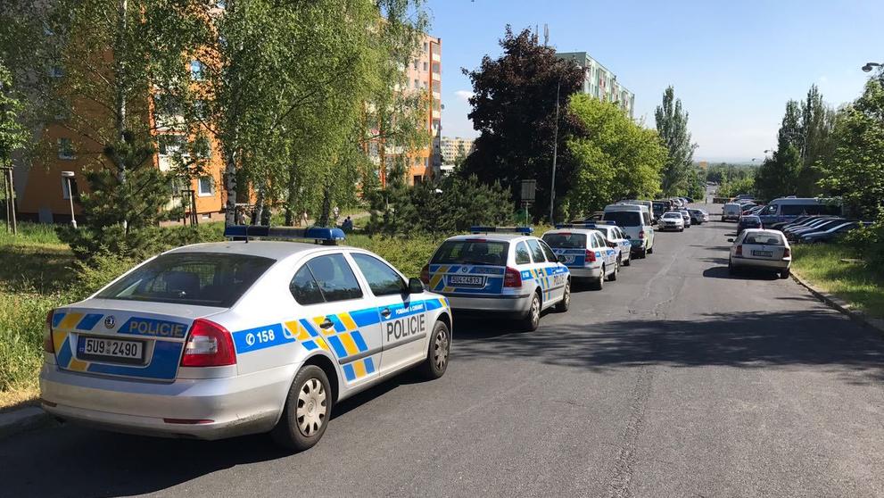 Střelba na sídlišti v Chomutově - 2