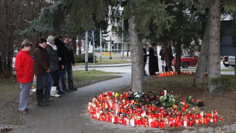 Pieta za oběti střelby v Uherském Brodě - 1