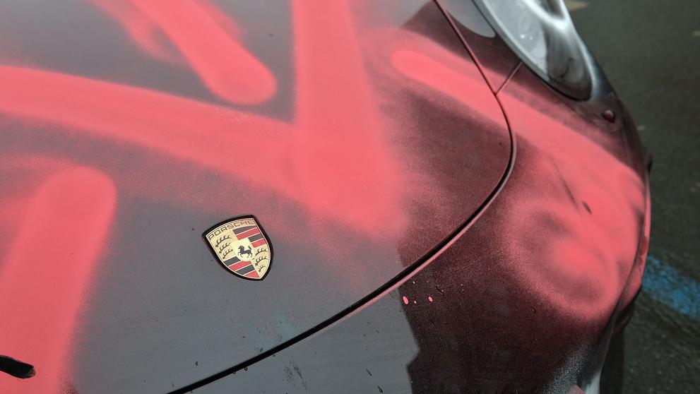 Posprejované Porsche - 3