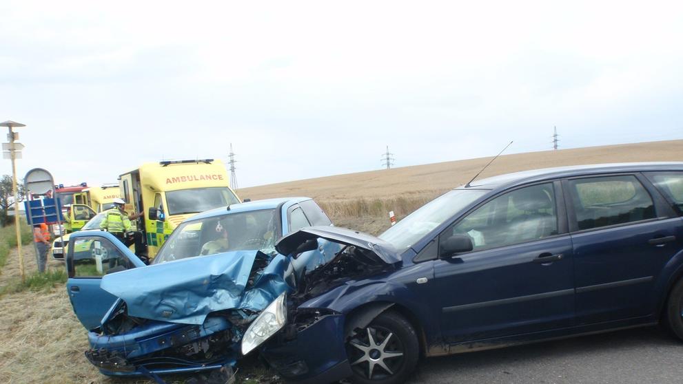 Nehoda v Těšánkách na Kroměřížsku - 2