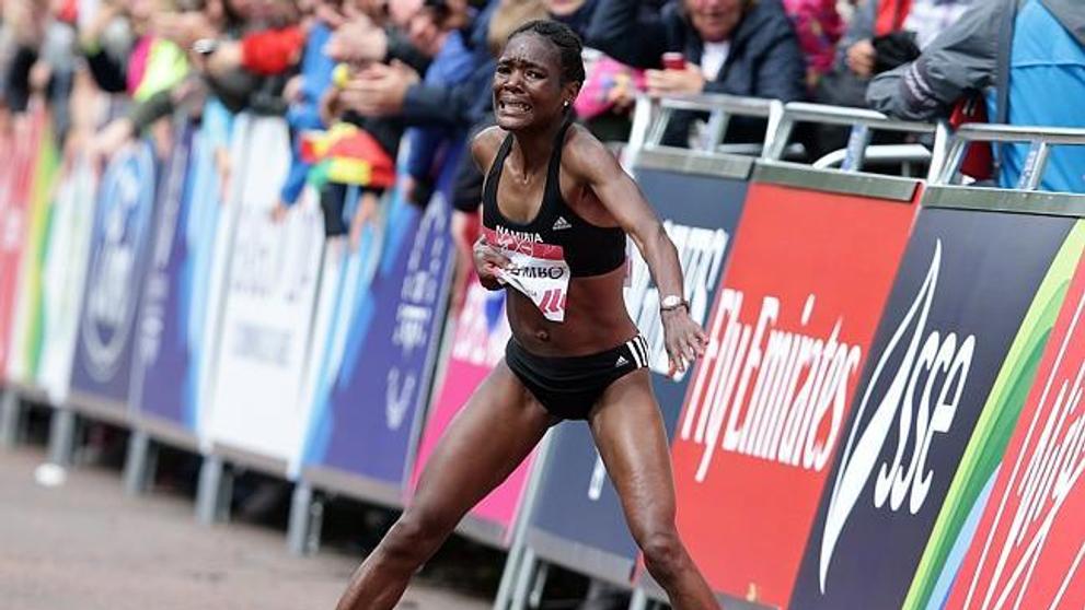 Beata Naigambová a její maratonský kolaps