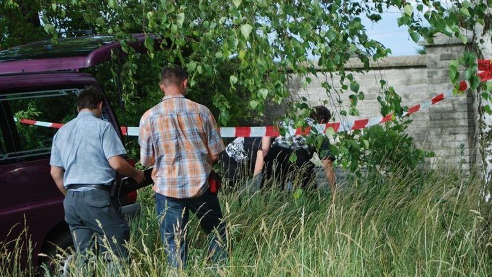 Policie na místě činu