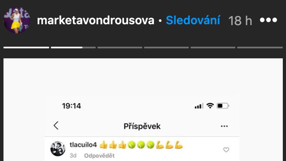 Markéta Vondroušová pod palbou hnusných nadávek