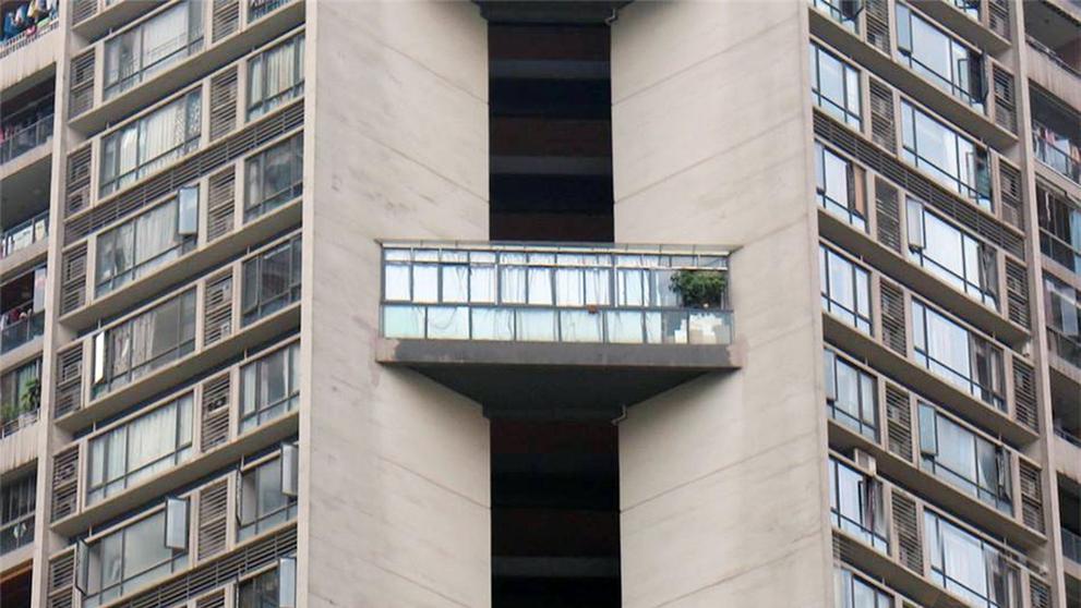 Čína - balkony - 3