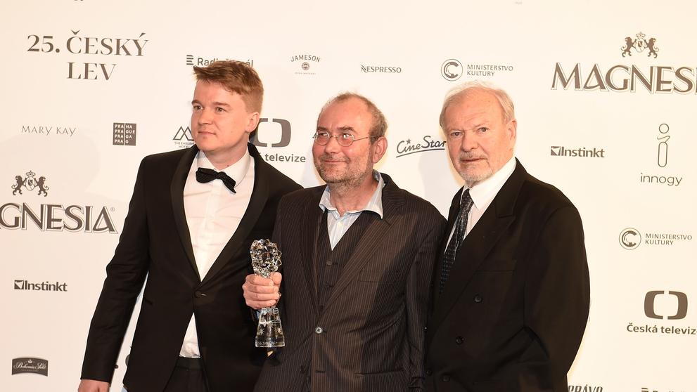 Zleva Petr Kolečko, Bohdan Sláma a Václav Šašek