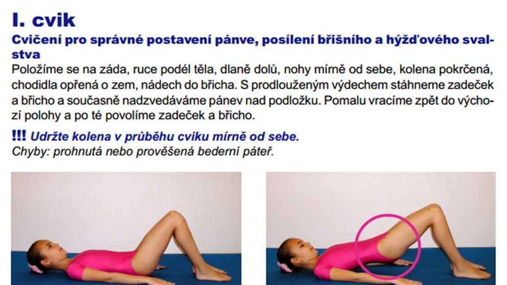 Cvičení pro děti - 1