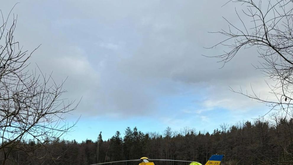 Dopravní nehoda v jihočeském kraji (13)