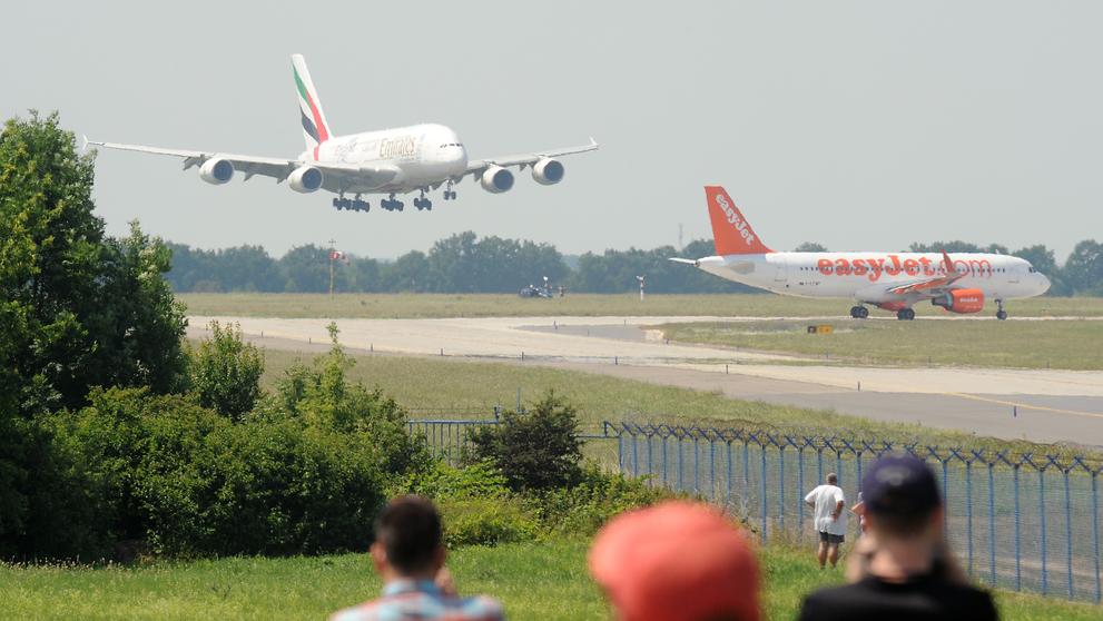 Přílet Airbusu A380 do Prahy - 3