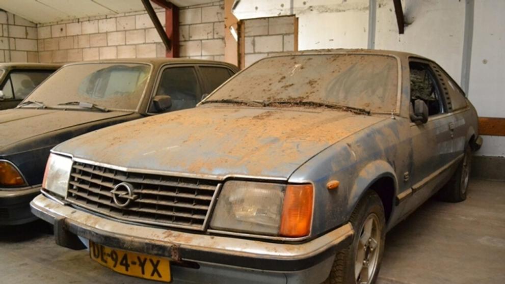 Nálezené automobily značky Opel ve stodole - 3