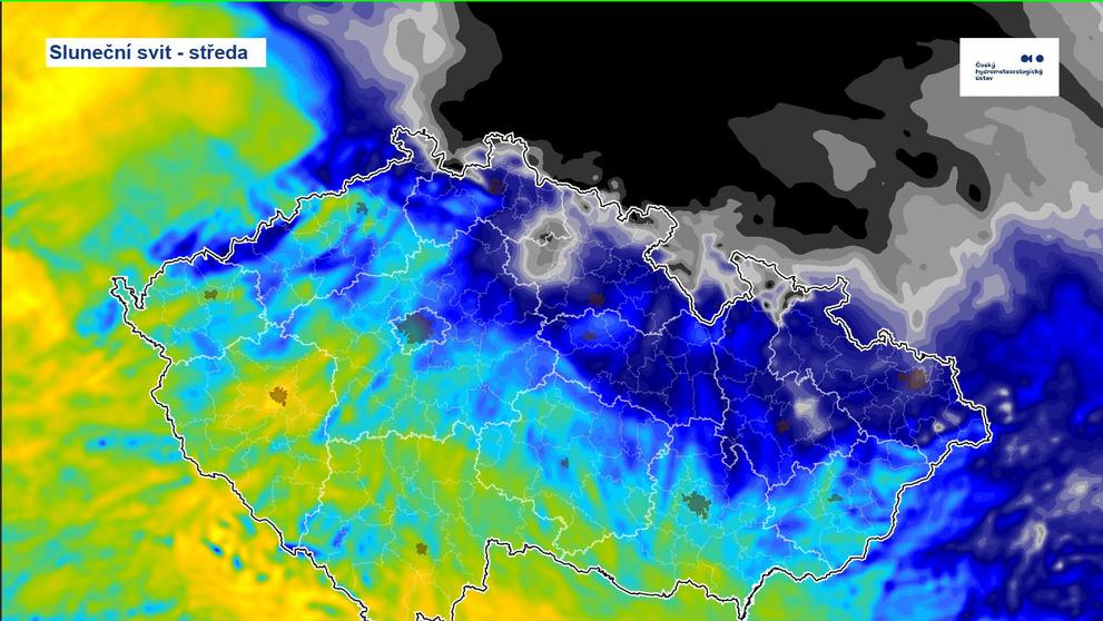 Sluneční svit – středa