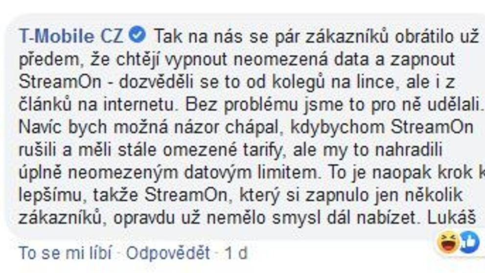 T-Mobile vypnul službu StreamOn - 3