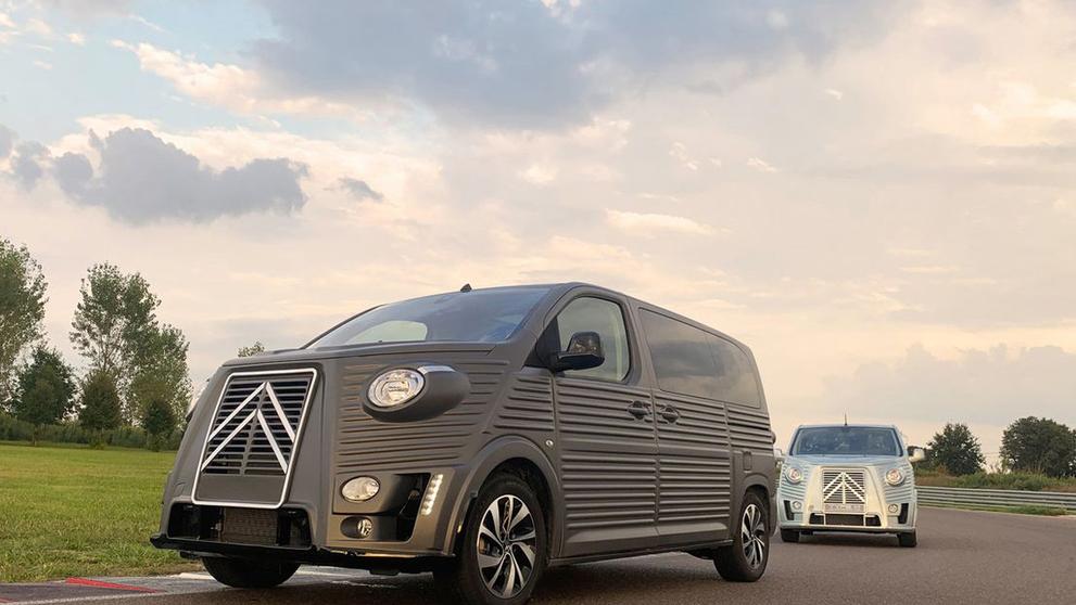 Citroëny v retro stylu karosárny Caselani