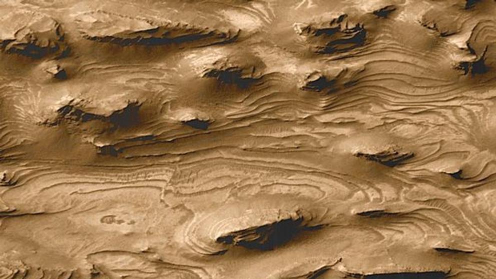 Fotografie Marsu z archivů NASA
