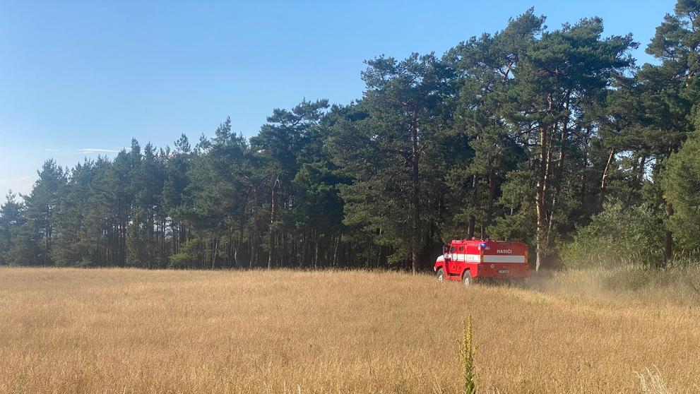 Požár u skladu munice na Litoměřicku, 2. 7. 2025