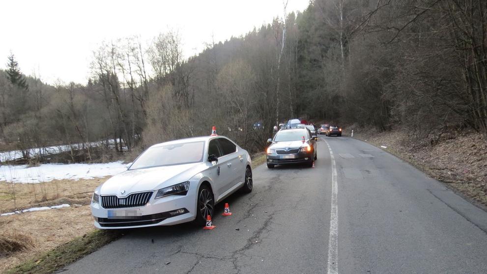 Dopravní nehoda mezi Jindřichovem a Potůčníkem - 1