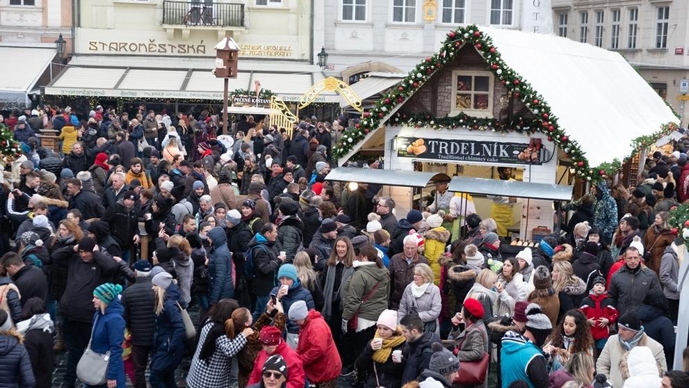 Vánoční trhy: Staroměstské náměstí