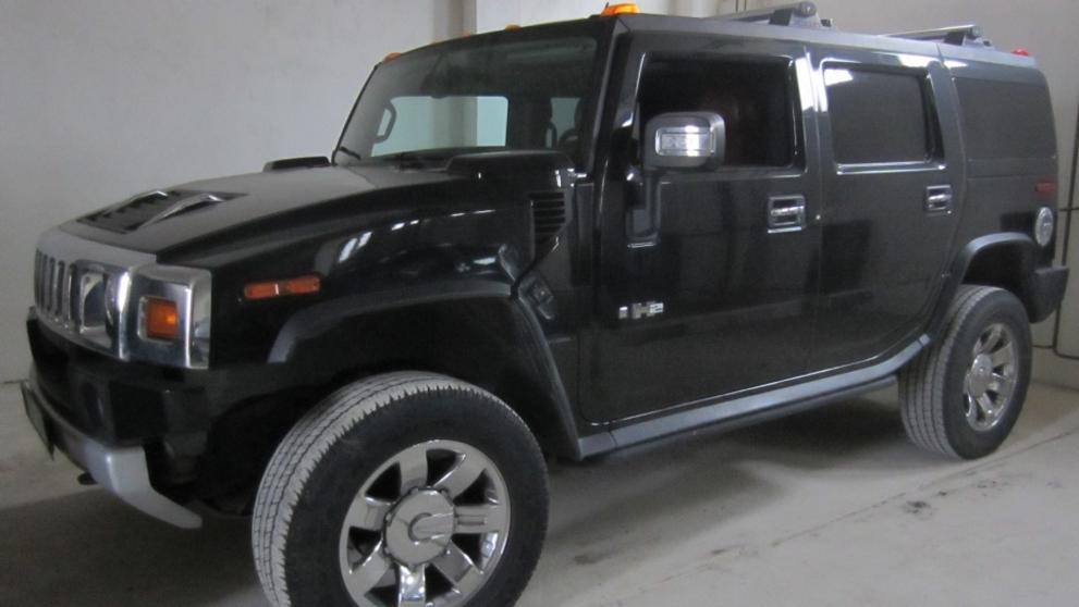 ÚZSVM: Hummer H2 - černý - 2