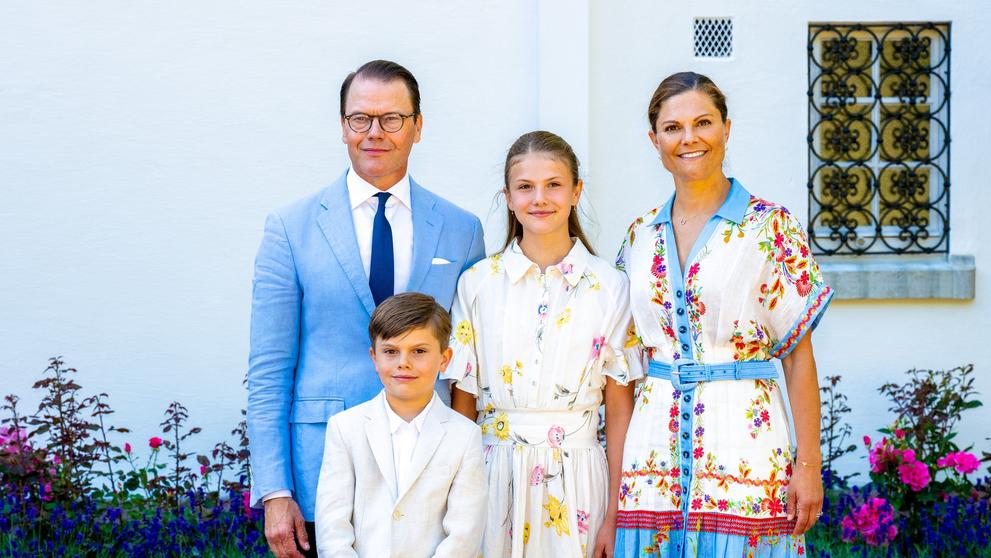 Korunní princezna Viktorie, princ Daniel, princezna Estelle, princ Oscar