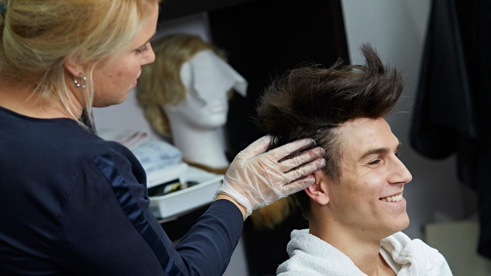David Gránský jako Justin Bieber