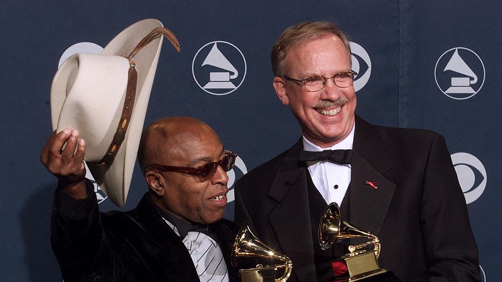 Roy Haynes a Gary Burton na Grammy, 23. 2. 2000 Los Angeles