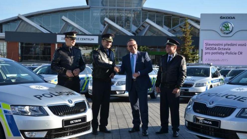 Policie převzala nové Škody Octavia - 2