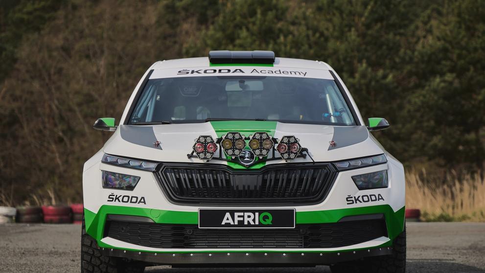 Studentská studie závodního vozu Škoda Afriq