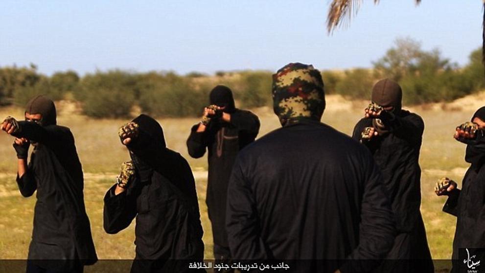 Výcvikový tábor ISIS v Egyptě na Sinajském poloostrově - 6