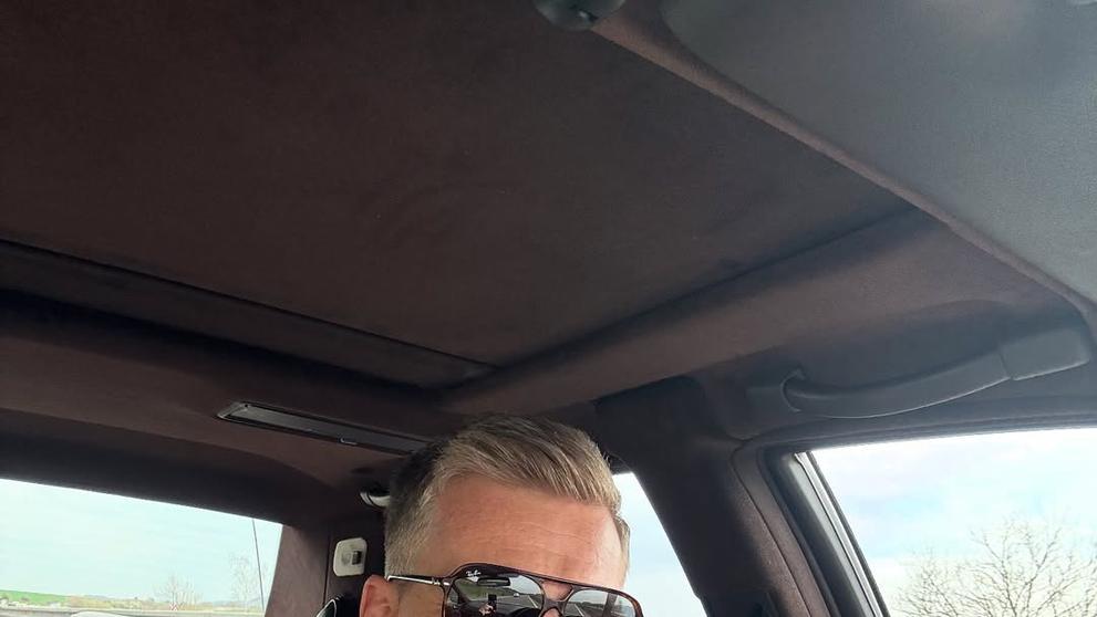 Filip Turek na dálnici