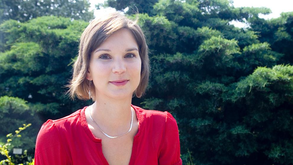 Meteoroložka Dagmar Honsová. 