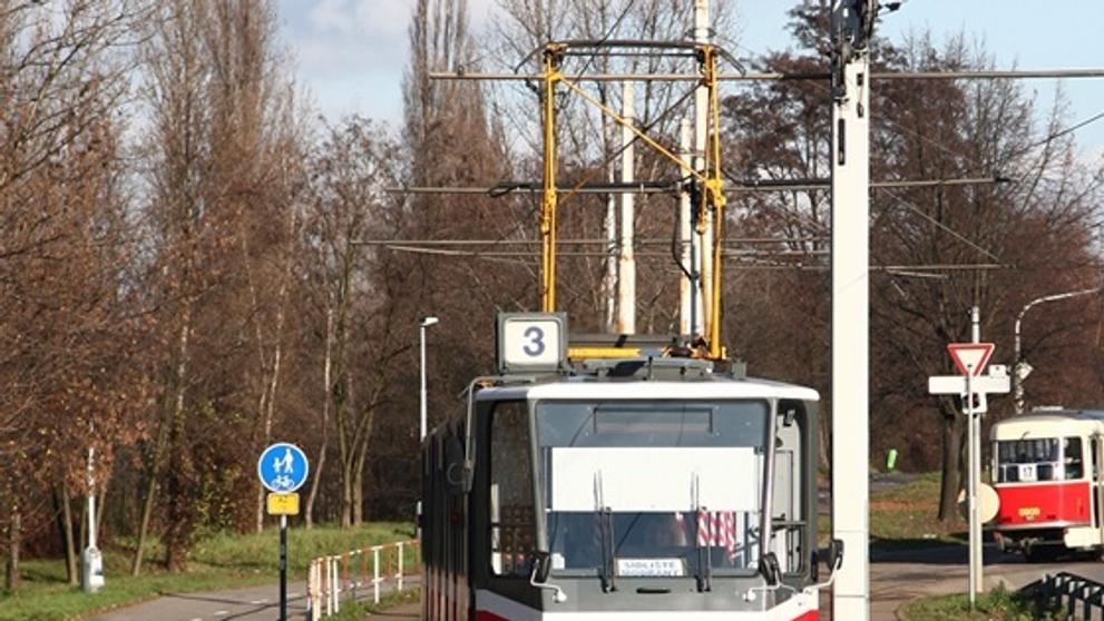 Tramvaj. Ilustrační foto