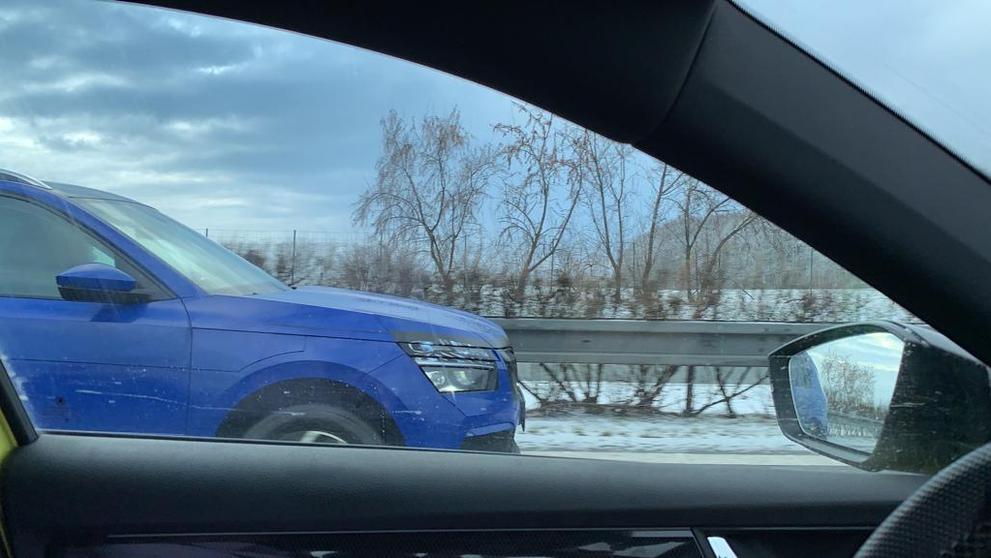 Škoda Kamiq - testovací jízda na D11 - 3