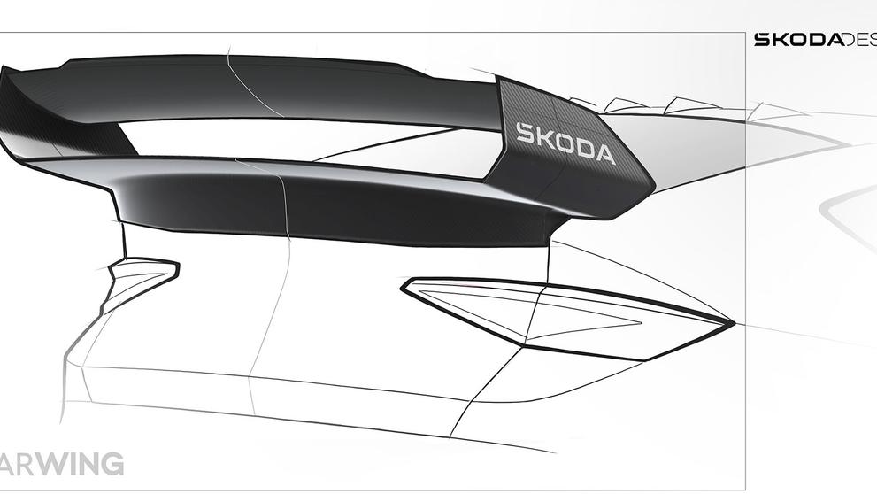 Koncepční vůz Škoda Enyaq RS Race