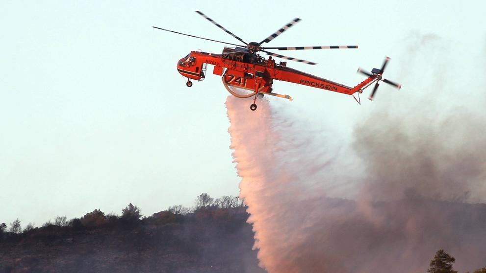 Požáry v Řecku, 2. 7. 2024 Keratea