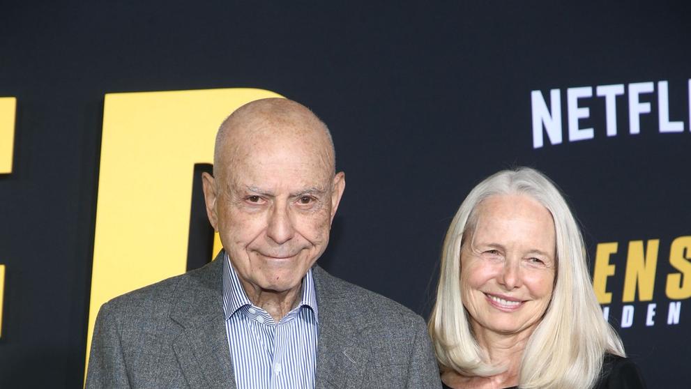 Alar Arkin s manželkou, Los Angeles 2020