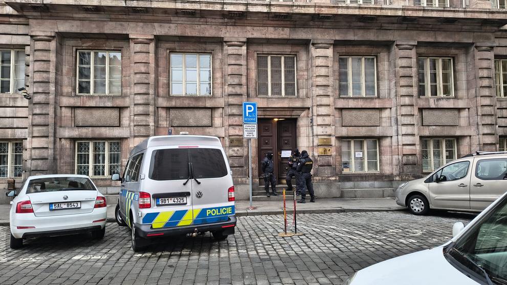 Zásah v budově Městského úřadu Černošice