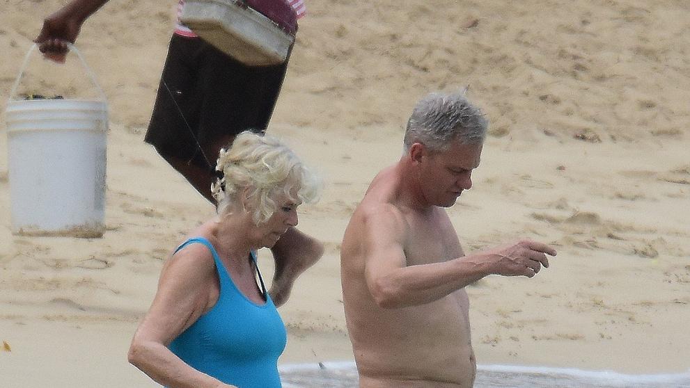 Charles a Camilla na Barbadosu