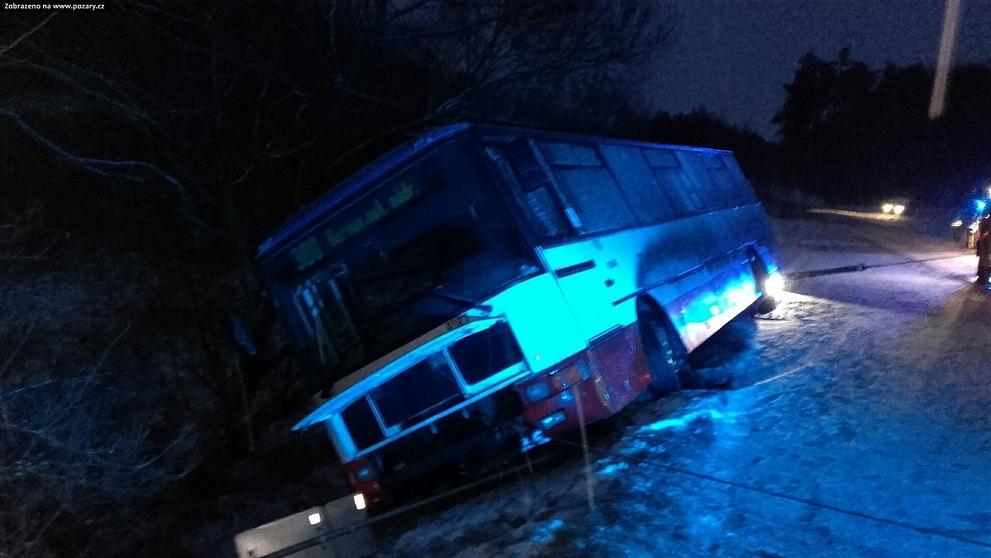 Nehoda autobusu  - Ilustrační foto