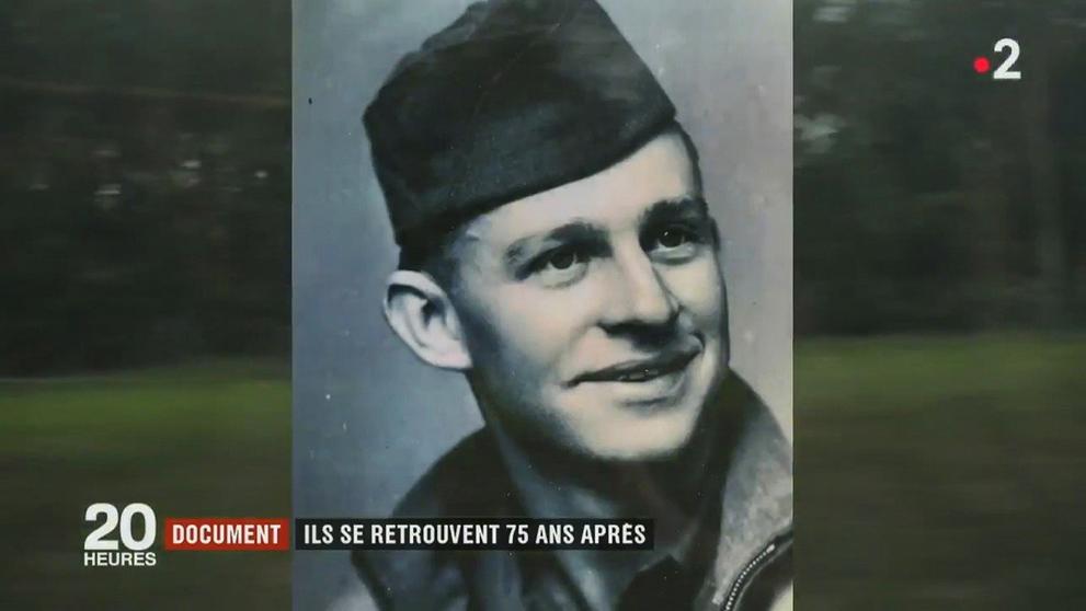 Americký voják políbil francouzskou ženu - 2