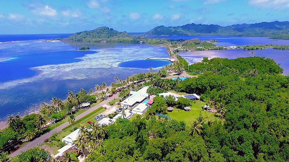 Rodina z Queenslandu nabídla svůj resort i s ostrovem v Mikronésii jako hlavní výhru v tombole - 1
