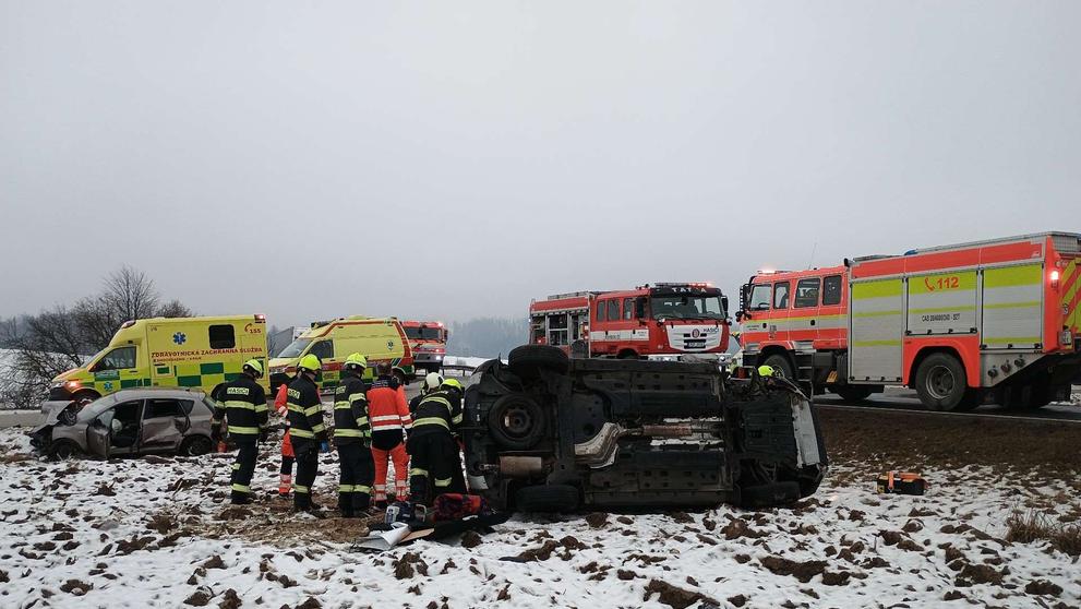 Nehoda na Jindřichohradecku