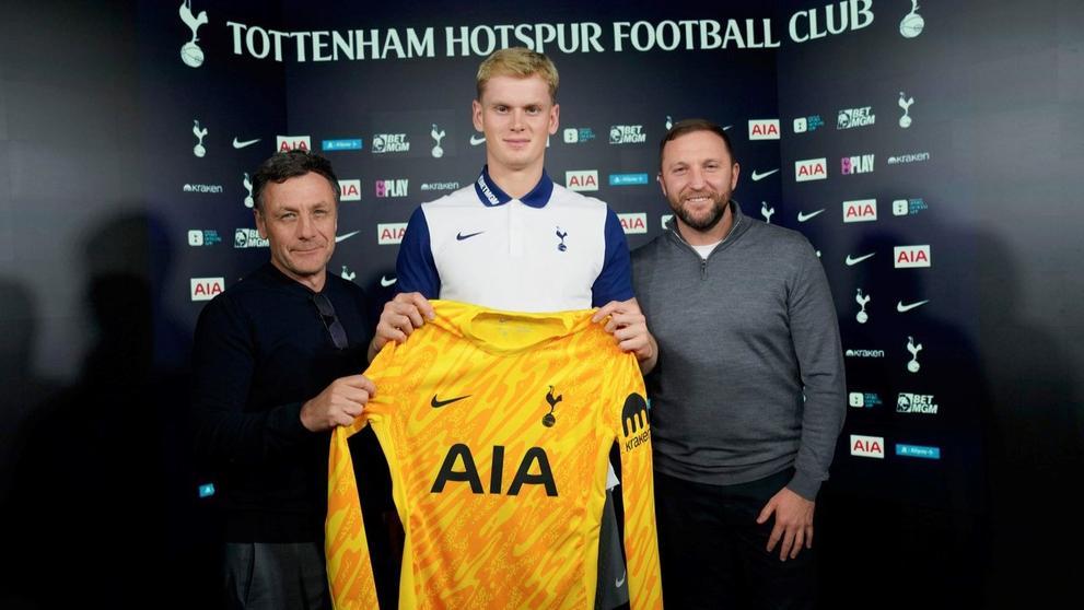Antonín Kinský v Tottenhamu