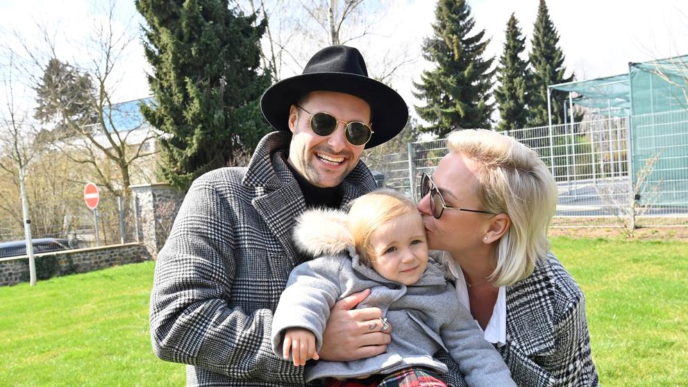 Martina Pártlová, dcera a přítel Josef Vařeka
