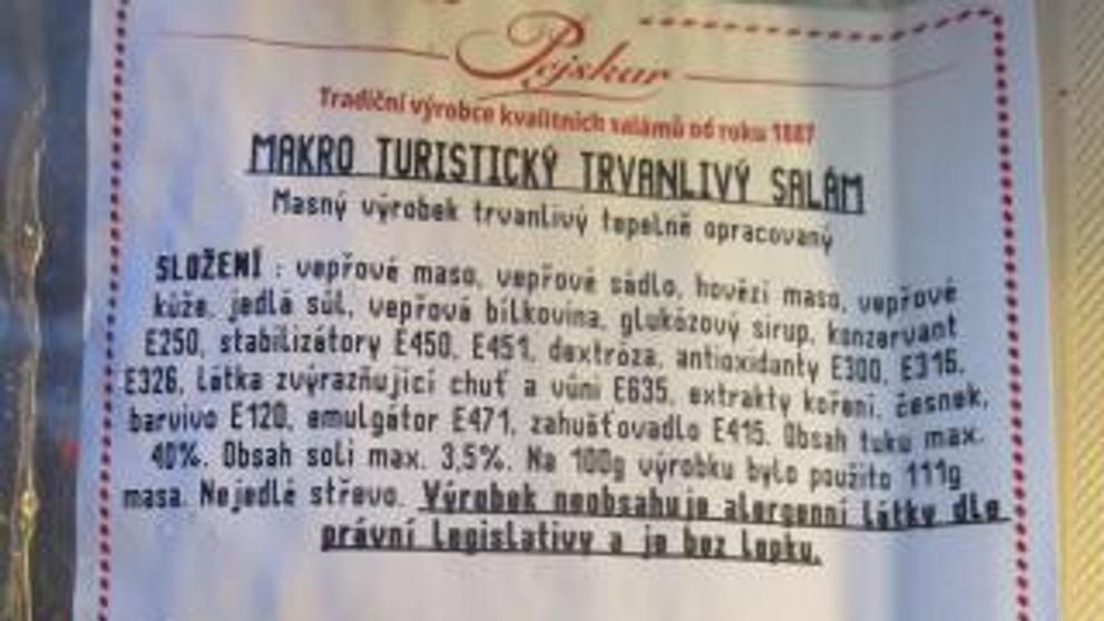 Potraviny na pultech - 1