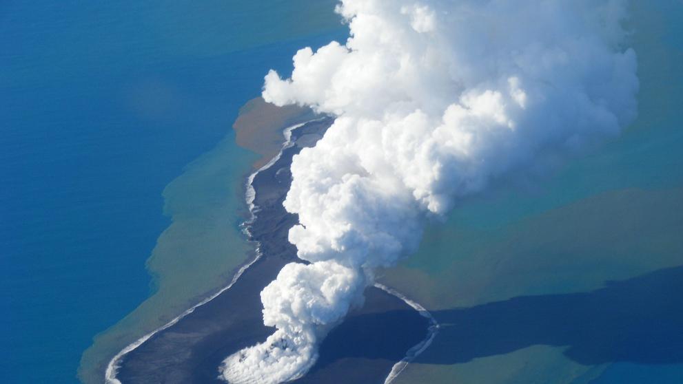 Ostrov Hunga Tonga-Hunga Ha'apai - 1