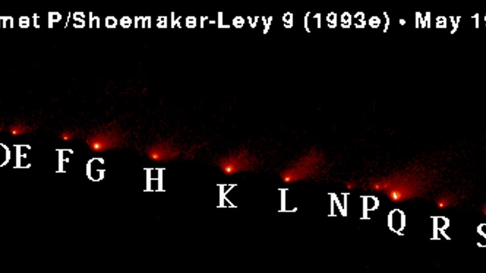 Kusy komety Shoemaker