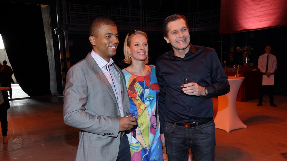 Zleva Rey Koranteng, Kristina Kloubková, Martin Pouva